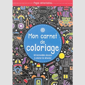 Mon carnet de coloriage - garcons