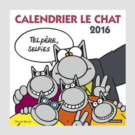 Calendrier le chat 2016