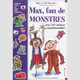 Max fan de monstres (200 stickers)