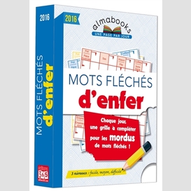 Mots fleches d'enfer 2016