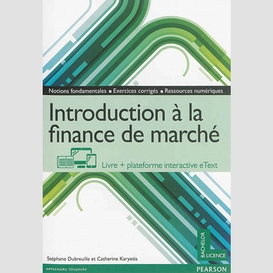 Finance de marche fondamentaux livre +