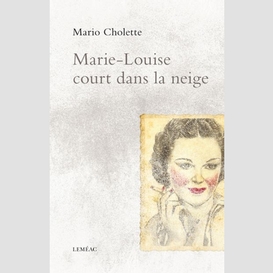 Marie-louise court dans la neige