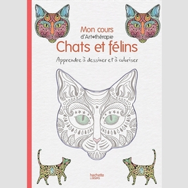 Mon cours d'art-therapie chats et felins