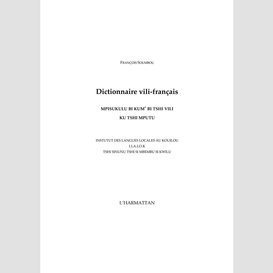 Dictionnaire vili-français