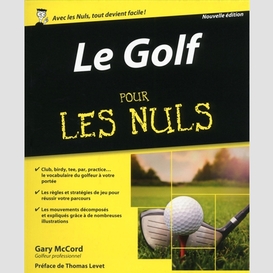 Golf pour les nuls -le