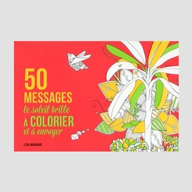 50 messages le soleil brille colorier