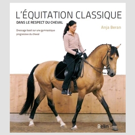 Equitation classique dans respect cheval
