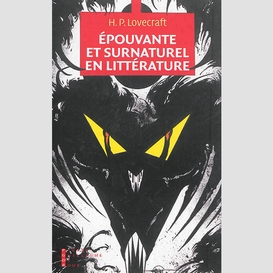 Epouvante et surnaturel en litterature