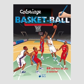Basket-ball - coloriage