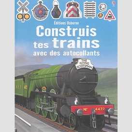 Construis tes trains avec autocollants