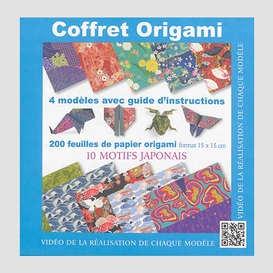 Coffret origami - 10 motifs japonais