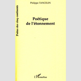 Poétique de l'étonnement