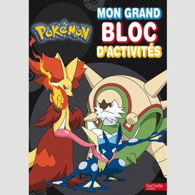 Pokemon mon grand bloc d'activites