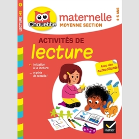Maternelle lecture moyenne section(4-5an
