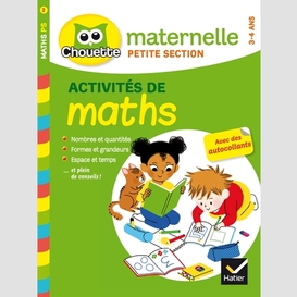 Maternelle maths petite section (3-4ans)