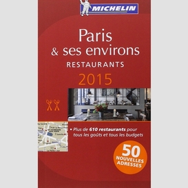Paris et ses environs -restaurants 2015