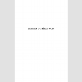 Lettres du béret noir