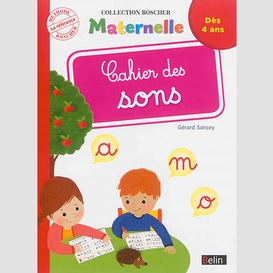 Cahier des sons maternelle