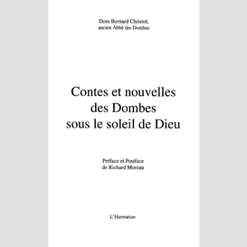 Contes et nouvelles des dombes sous le soleil de dieu