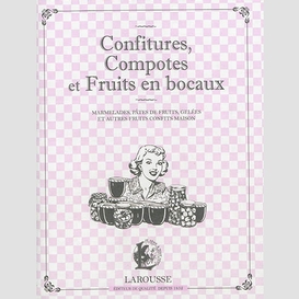 Confitures compotes et fruits en bocaux