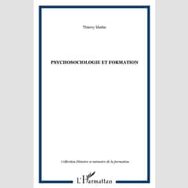 Psychosociologie et formation