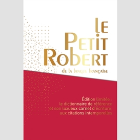 Petit robert langue francaise (coffret)