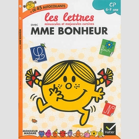 Lettres minusc et majusc avec mme bonhe