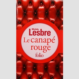 Canape rouge (le) etui