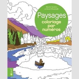 Paysages -coloriage par numeros