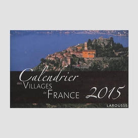 Calendrier villages de france 2015