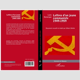 Lettres d'un jeune communiste
