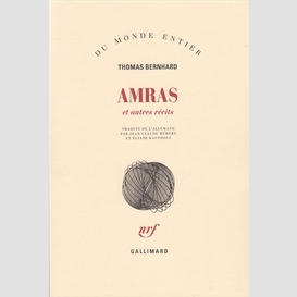 Amras et autres recits