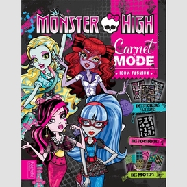 Carnet de mode monster high