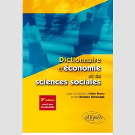 Dict.economie et sciences sociales