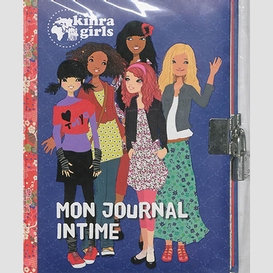 Journal intime kinra girls (liv.+crayon)