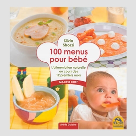 100 menus pour bebe