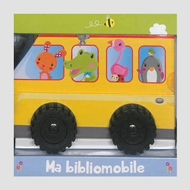 Ma bibliomobile camion jaune -