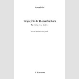 Biographie de thomas sankara