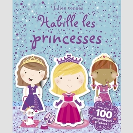 Habille les princesses stickers et activ