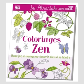 Coloriages zen 2015 almaniaks