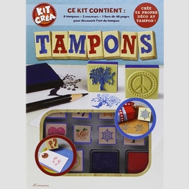 Tampons - livre + accessoires