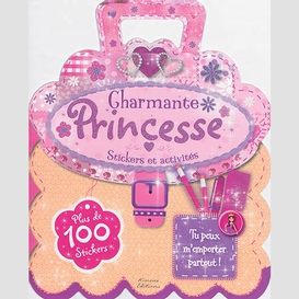 Charmante princesse stickers et activite