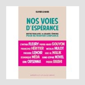 Nos voies d'esperance