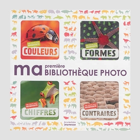 Ma premiere bibliotheque photo 4 livres