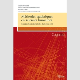 Methodes statistiques sciences humaines