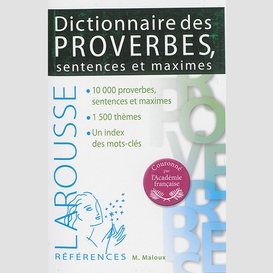 Dictionnaire des proverbes sentences max
