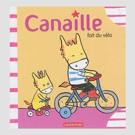 Canaille fait du velo