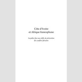 Côte d'ivoire et afrique francophone