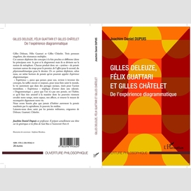 Gilles deleuze, félix guattari et gilles châtelet