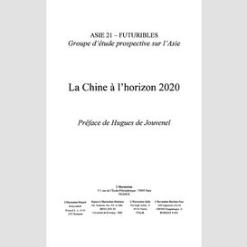 La chine à l'horizon 2020